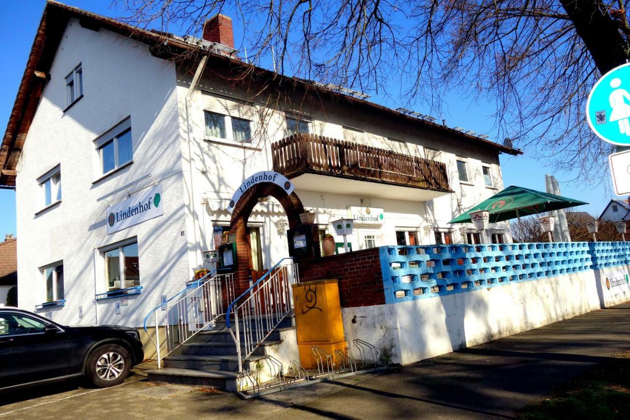 Hotel Restaurant Lindenhof Riedstadt Eksteriør billede